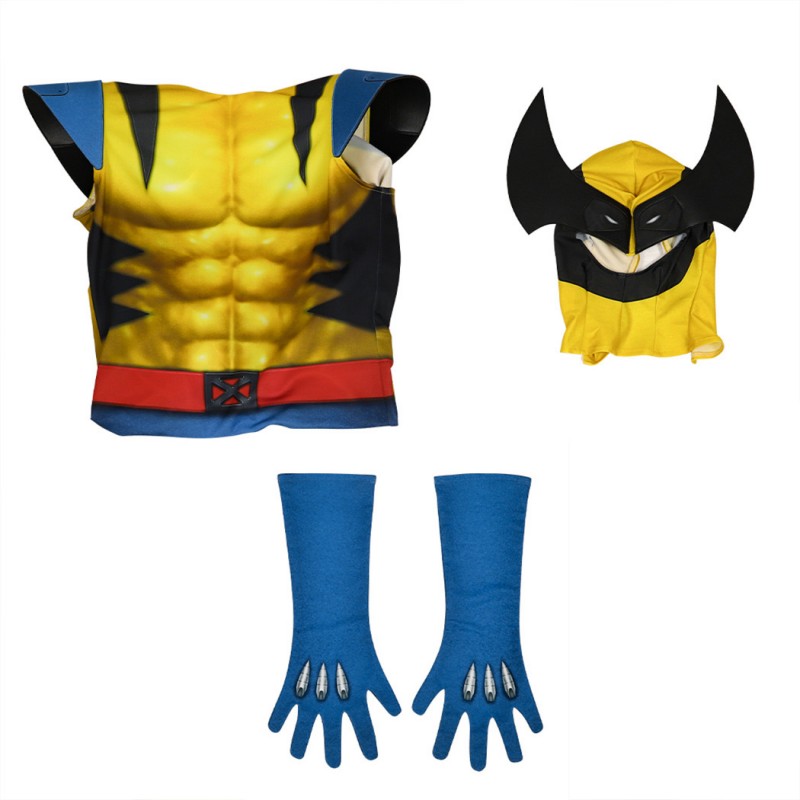 Wolverine Halloween Costumes X-Men 97 Cosplay Suit