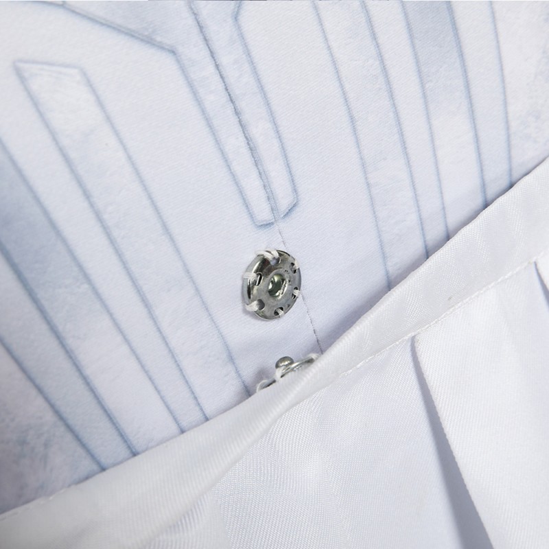 Hela White Jumpsuit Suppose That Season 2 Cosplay Costumes with Cape