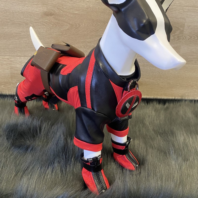 Dogpool Wilson Costumes Deadpool 3 Dogpool Universe Halloween Cosplay Suit