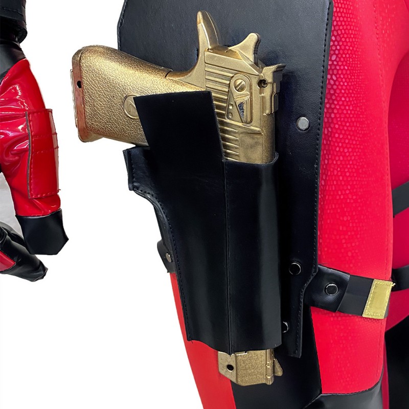 2024 Deadpool Costumes Deadpool 3 Parallel Universe Version Wade Wilson Cosplay Suit with Dogpool Outfit