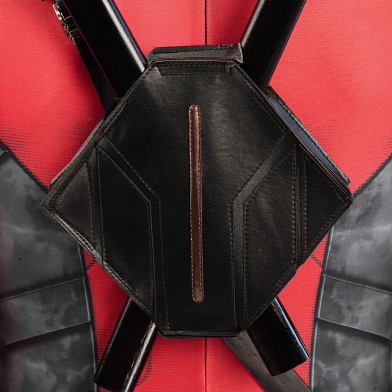 Deadpool 3 Jumpsuit Deadpool Wade Wilson Halloween Cosplay Costume Printed Version