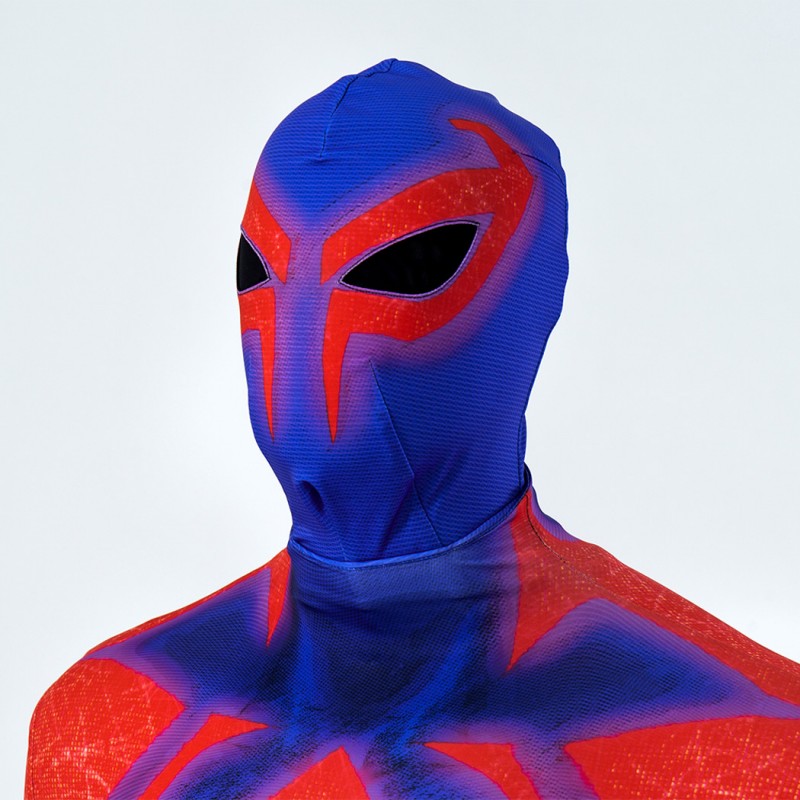 Spider-Man Across the Spider-Verse Suit Spiderman 2099 Jumpsuit Cosplay Costumes with Cape