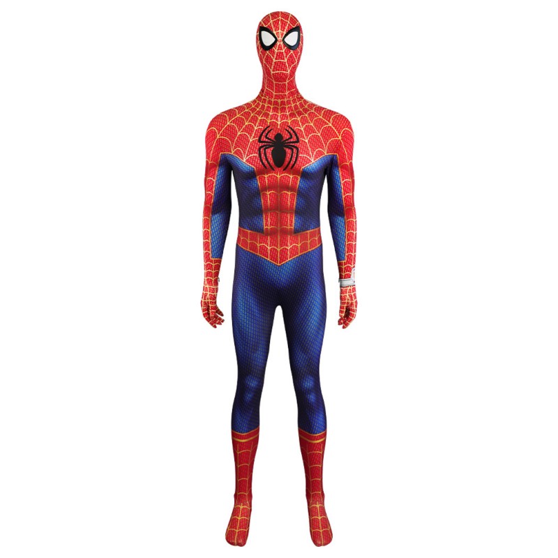Peter Parker Halloween Suit Spider-Man Across the Spider-Verse Costumes Male Jumpsuit