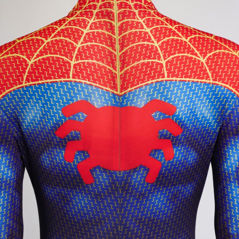 Peter Parker Halloween Suit Spider-Man Across the Spider-Verse Costumes Male Jumpsuit