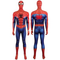 Peter Parker Halloween Suit Spider-Man Across the Spider-Verse Costumes Male Jumpsuit