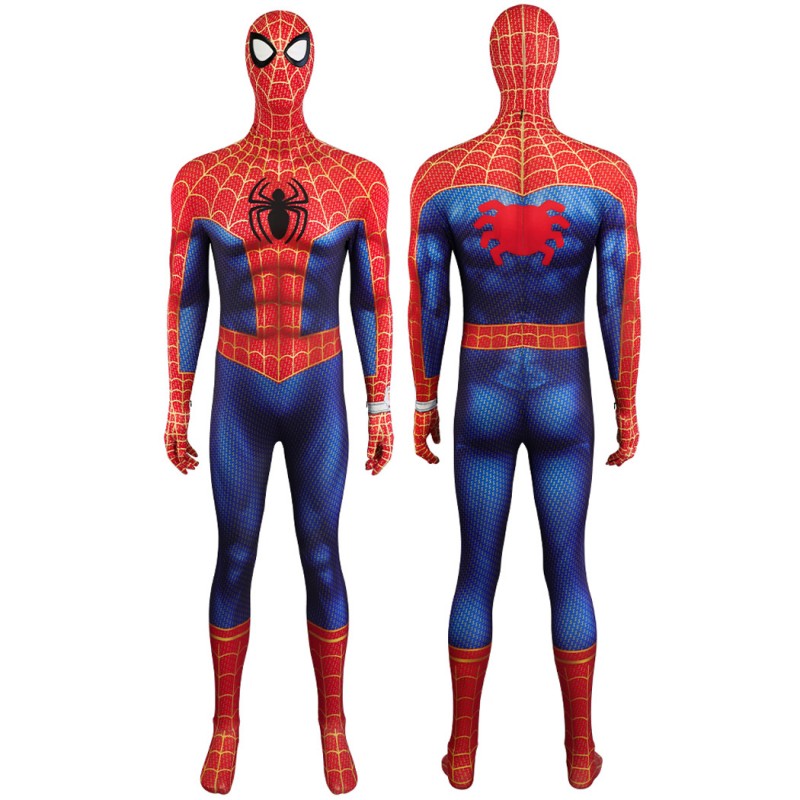 Peter Parker Halloween Suit Spider-Man Across the Spider-Verse Costumes Male Jumpsuit