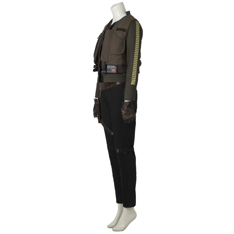 Jyn Erso Halloween Costumes Rogue One A Star Wars Story Cosplay Suit