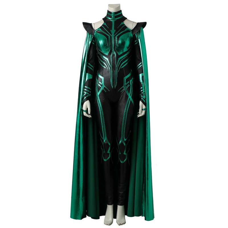 Thor 3 Ragnarok Hela Halloween Costume Women Cosplay Suit