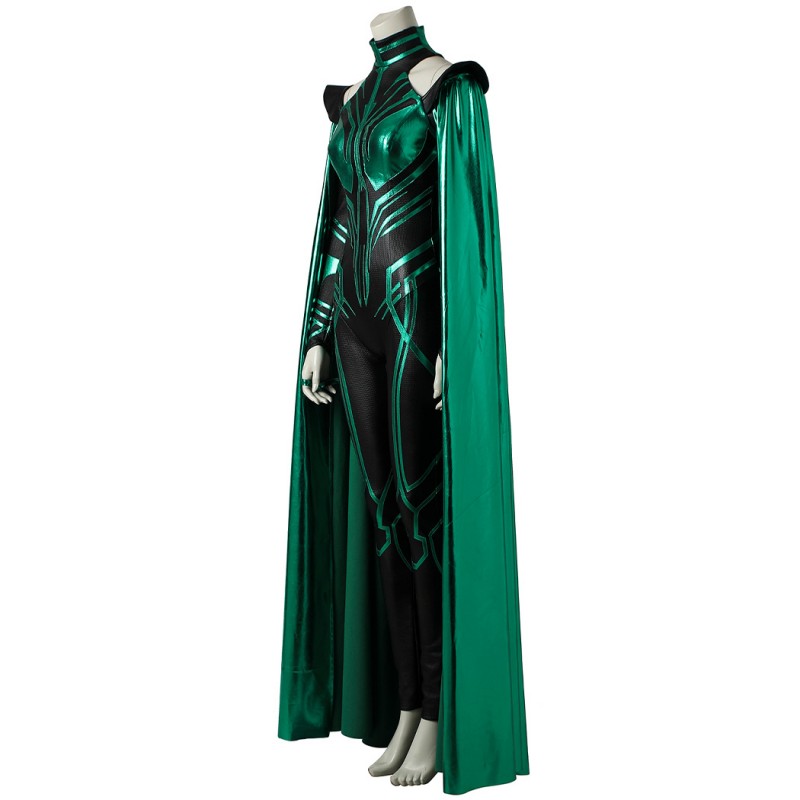 Thor 3 Ragnarok Hela Halloween Costume Women Cosplay Suit