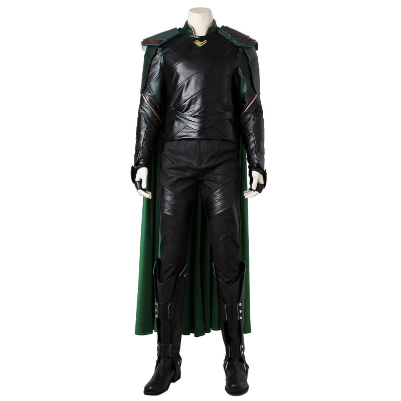 Thor 3 Ragnarok Loki Halloween Suit Movie Cosplay Costumes Outfit