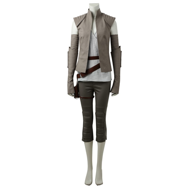 Rey Halloween Suit Star Wars the Last Jedi Cosplay Costumes Women Outfit