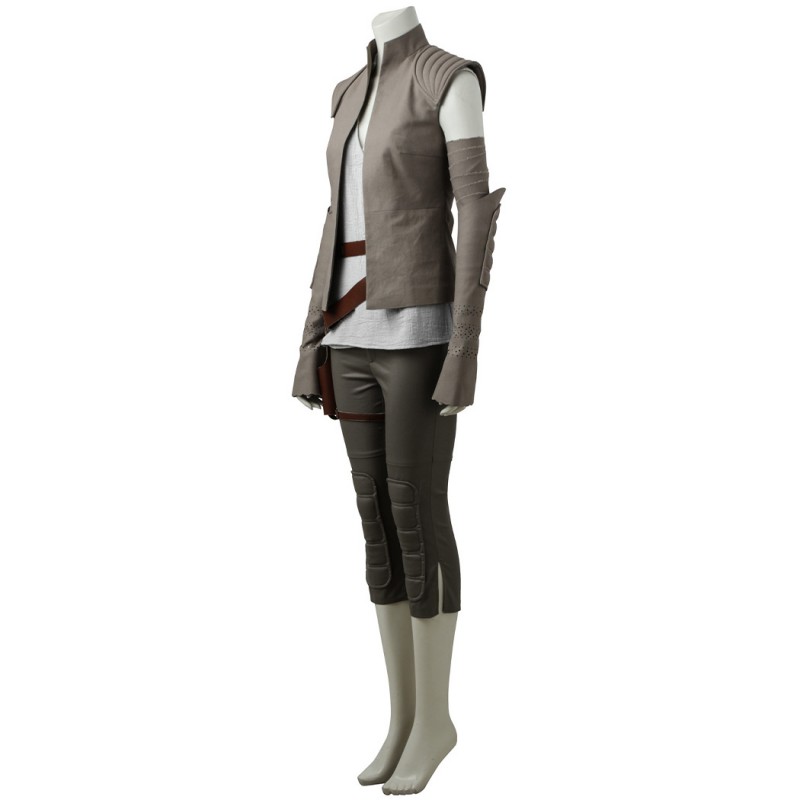 Rey Halloween Suit Star Wars the Last Jedi Cosplay Costumes Women Outfit