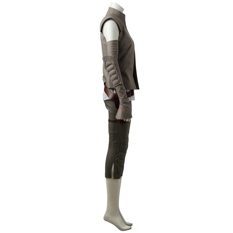 Rey Halloween Suit Star Wars the Last Jedi Cosplay Costumes Women Outfit
