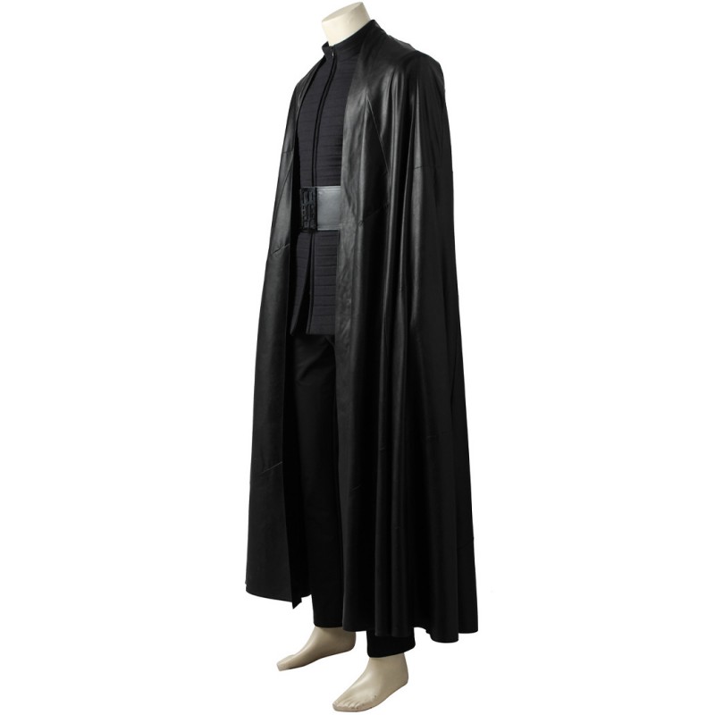 Kylo Ren Black Suit Star Wars The Last Jedi Halloween Cosplay Costumes