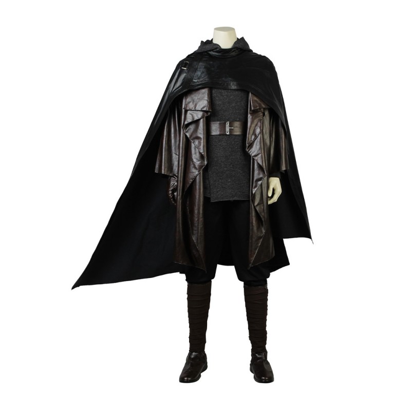 Luke Skywalke Costume Star Wars 8 The Last Jedi Cosplay Suit Halloween Outfit