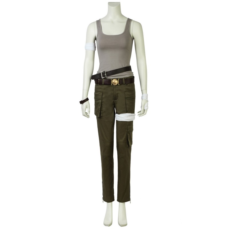 Lara Croft Suit Movie Tomb Raider Cosplay Costumes Women Outfit