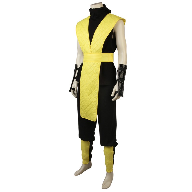 Mortal Kombat X Scorpion Halloween Suit Men Cosplay Costumes