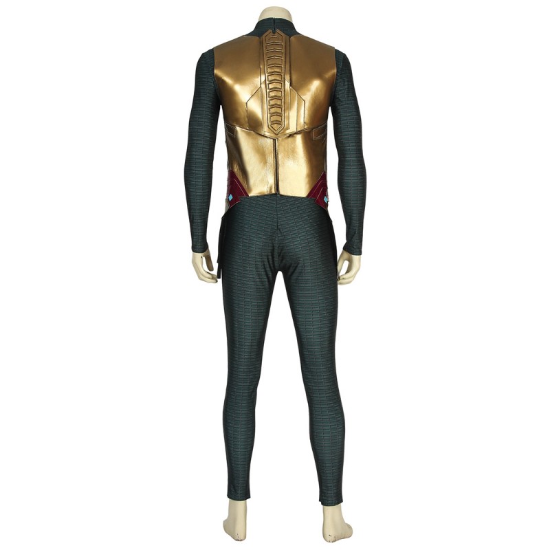 Mysterio Costume Spiderman Far From Home Quentin Beck Cosplay Suit Halloween Outfit