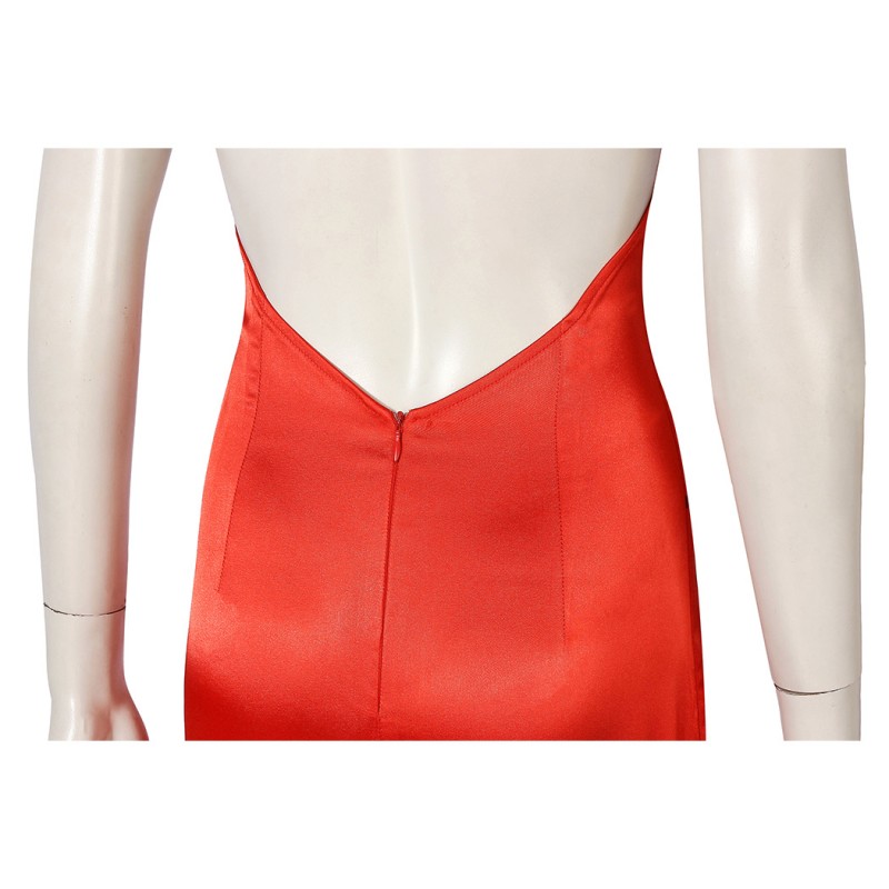 Aerith Gainsborough Red Costume Game Final Fantasy VII Remake Cosplay Suit Halloween Dress