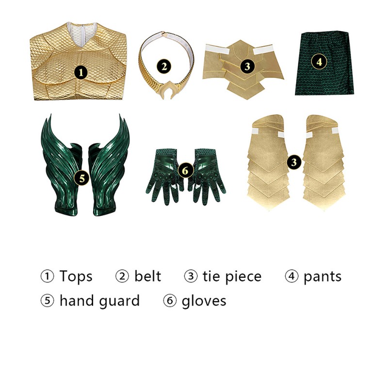 Halloween Costume The Sea King 2 Cosplay Suit