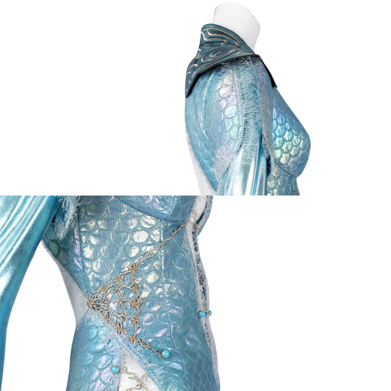 Wavemother's Robe Halloween Costume Baldurs Gate 3 Cosplay Suit Women Dress Outfits