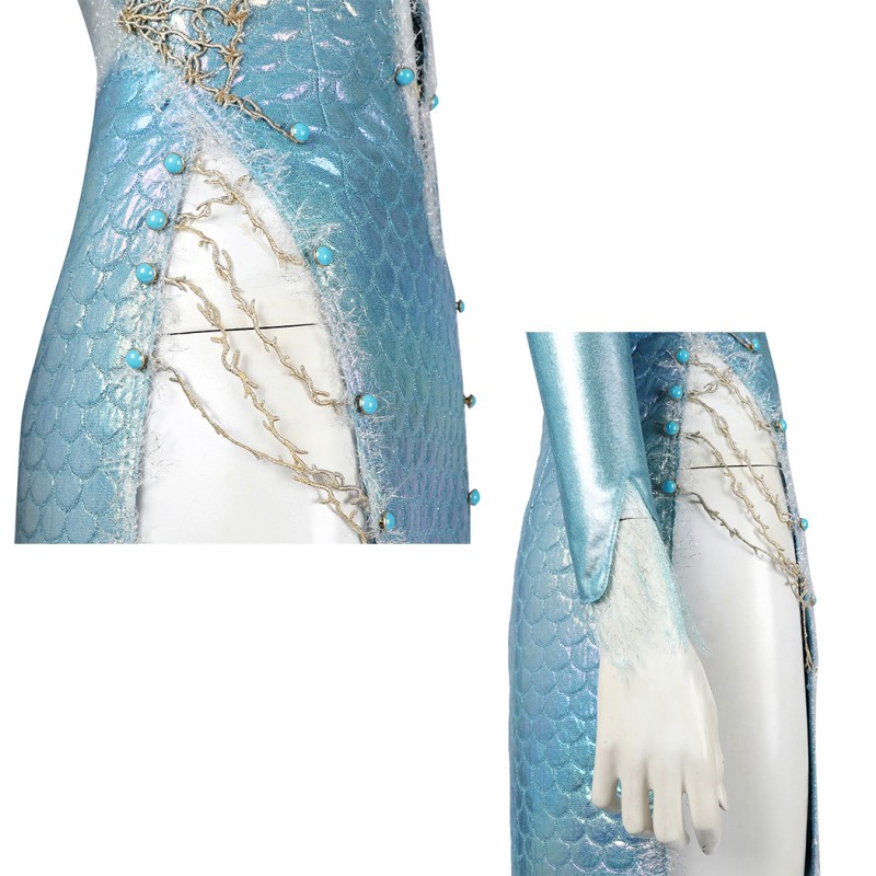 Wavemother's Robe Halloween Costume Baldurs Gate 3 Cosplay Suit Women Dress Outfits