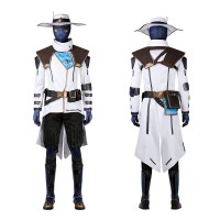 Valorant Costume Man Game Cypher Cosplay Suit Halloween Outfit
