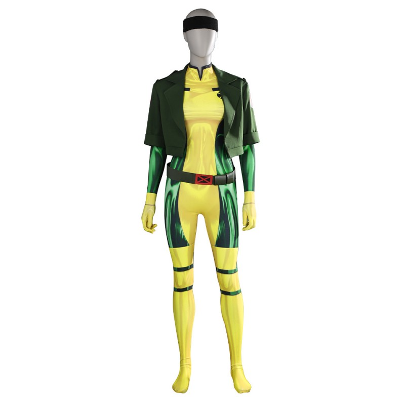 X-Men 97 Rogue Suit Anna Marie Halloween Cosplay Costumes