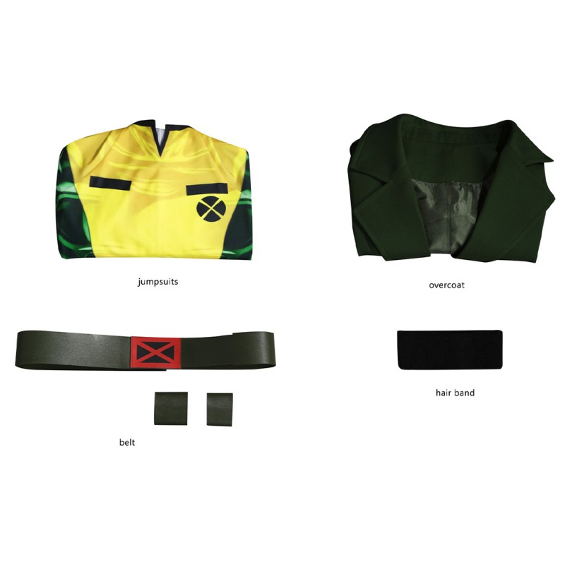 X-Men 97 Rogue Suit Anna Marie Halloween Cosplay Costumes