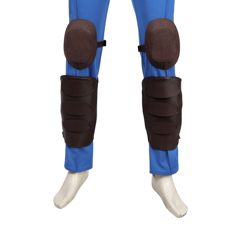 Clearance Sale - Ready To Ship - Male Vault 33 Cosplay Costume Blue Halloween Suit Uniform