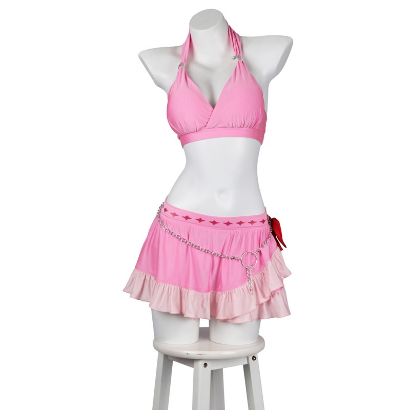 Aerith Gainsborough Halloween Suit Final Fantasy VII Rebirth Swimsuit Cosplay Costumes