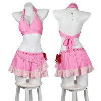 Aerith Gainsborough Halloween Suit Final Fantasy VII Rebirth Swimsuit Cosplay Costumes