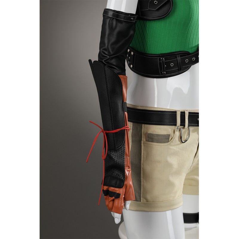 Final Fantasy VII Rebirth Costume FF7 Yuffie Kisaragi Cosplay Suit Halloween Outfit