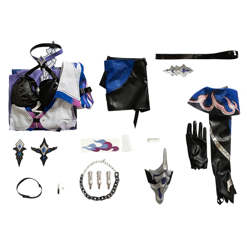 Honkai Star Rail Acheron Costume Game Dress Cosplay Suit