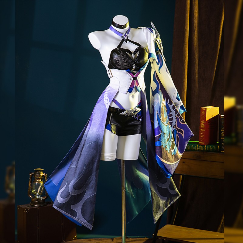 Honkai Star Rail Acheron Costume Game Dress Cosplay Suit