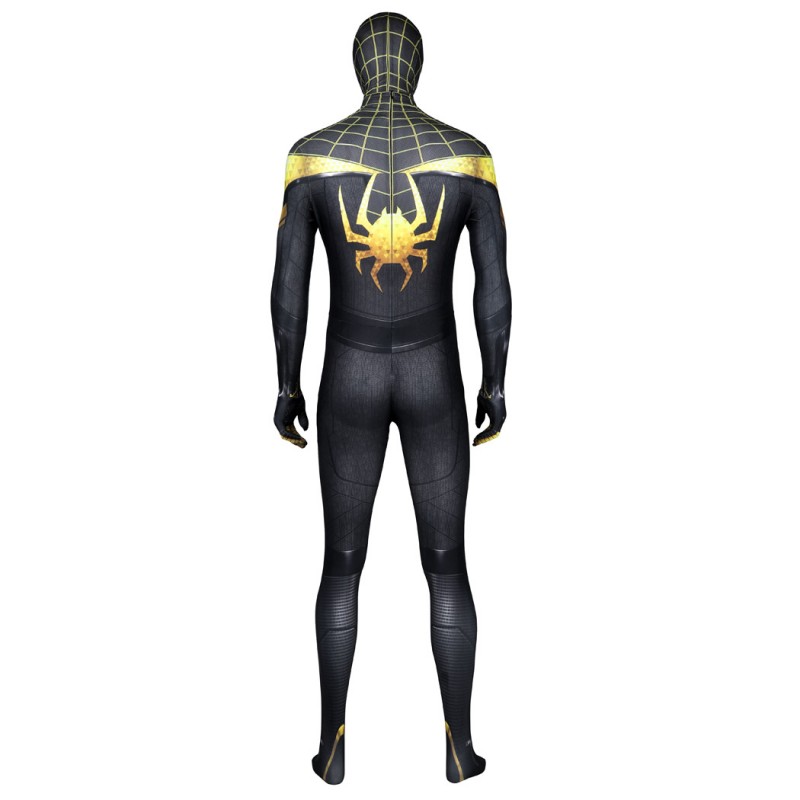 Uptown Pride Suit Spider-Man Miles Morales Cosplay Costumes Halloween Men Jumpsuit