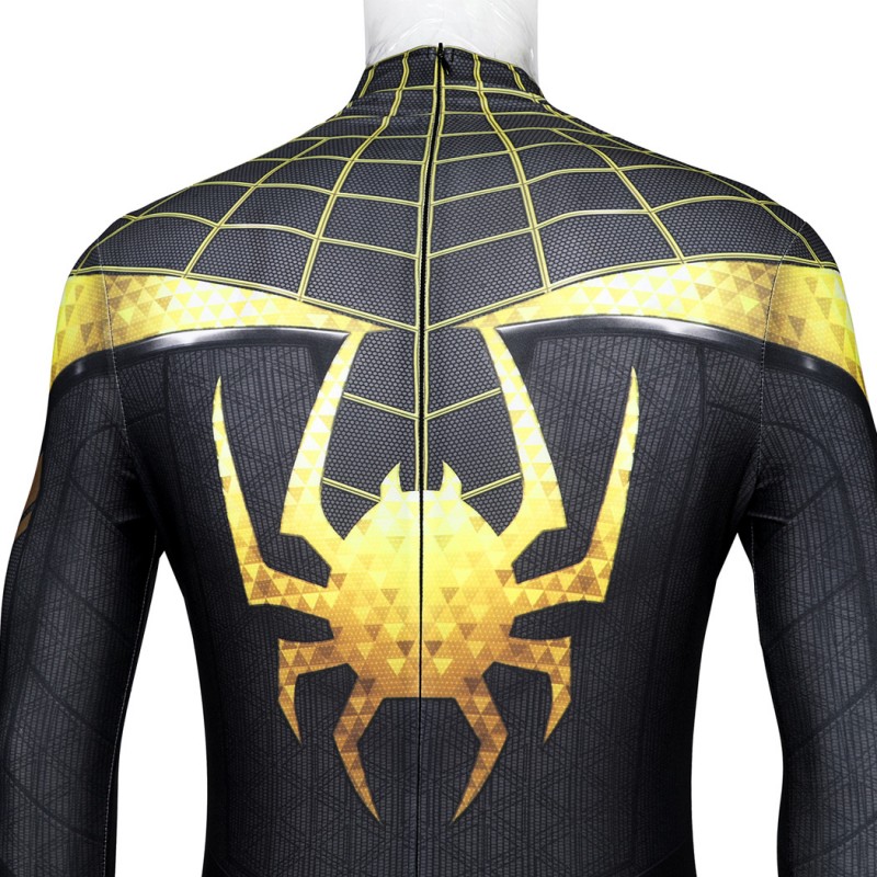 Uptown Pride Suit Spider-Man Miles Morales Cosplay Costumes Halloween Men Jumpsuit