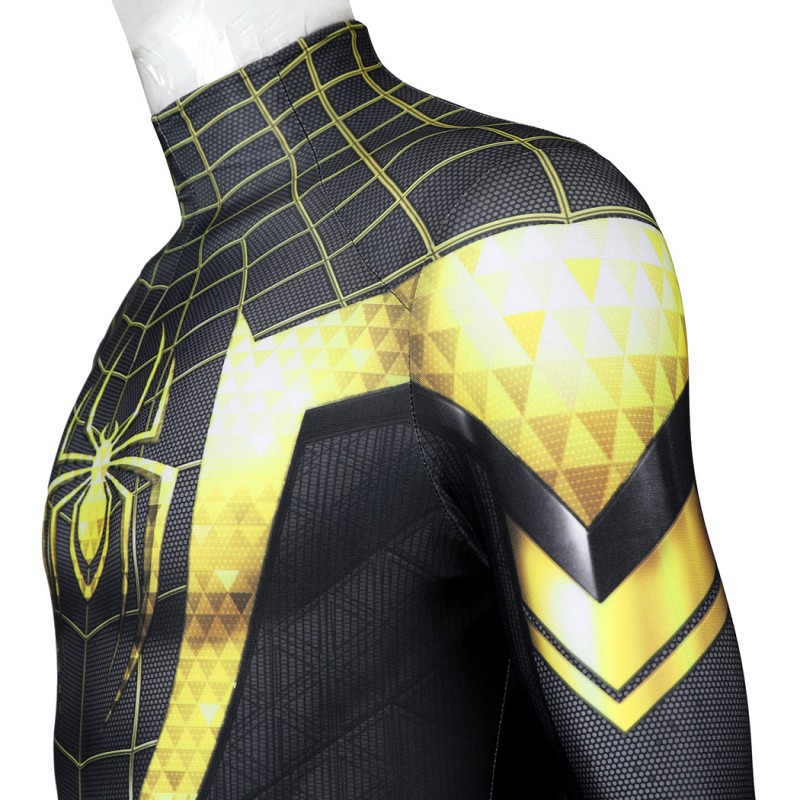 Uptown Pride Suit Spider-Man Miles Morales Cosplay Costumes Halloween Men Jumpsuit