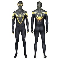 Uptown Pride Suit Spider-Man Miles Morales Cosplay Costumes Halloween Men Jumpsuit