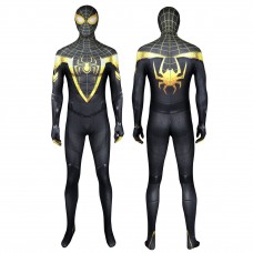 Uptown Pride Suit Spider-Man Miles Morales Cosplay Costumes Halloween Men Jumpsuit