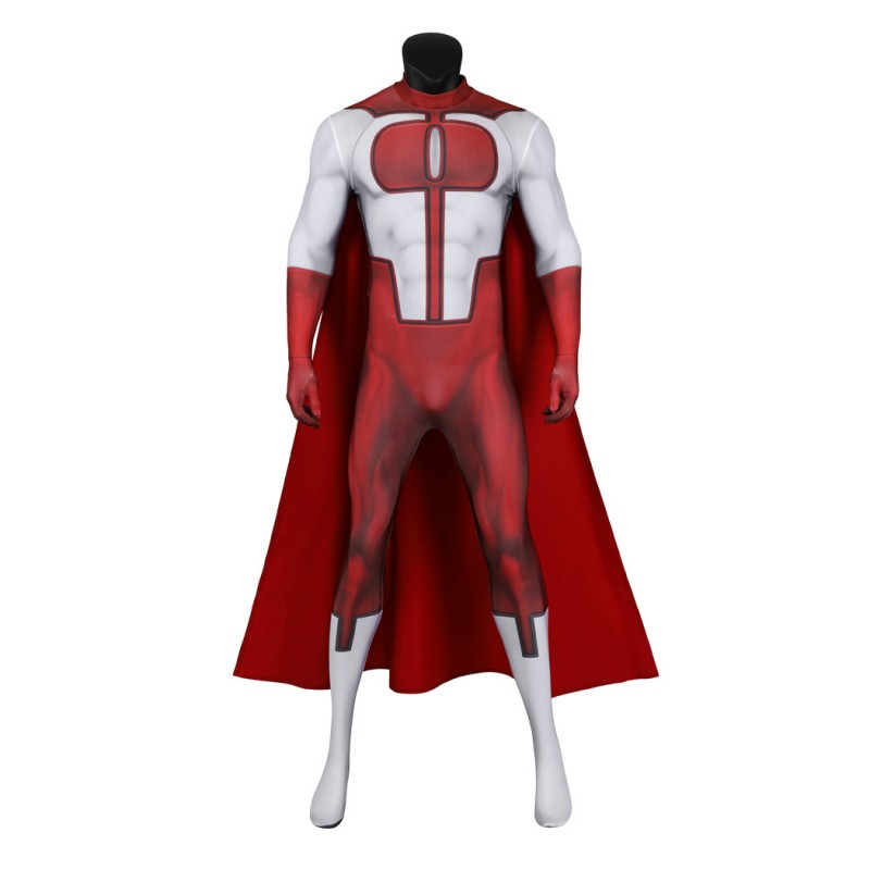 Nolan Grayson Jumpsuit Omni Man Cosplay Costumes Men Halloween Suit