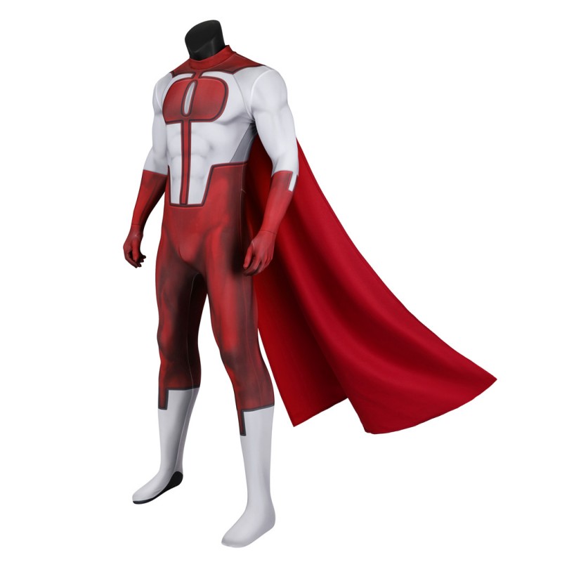 Nolan Grayson Jumpsuit Omni Man Cosplay Costumes Men Halloween Suit
