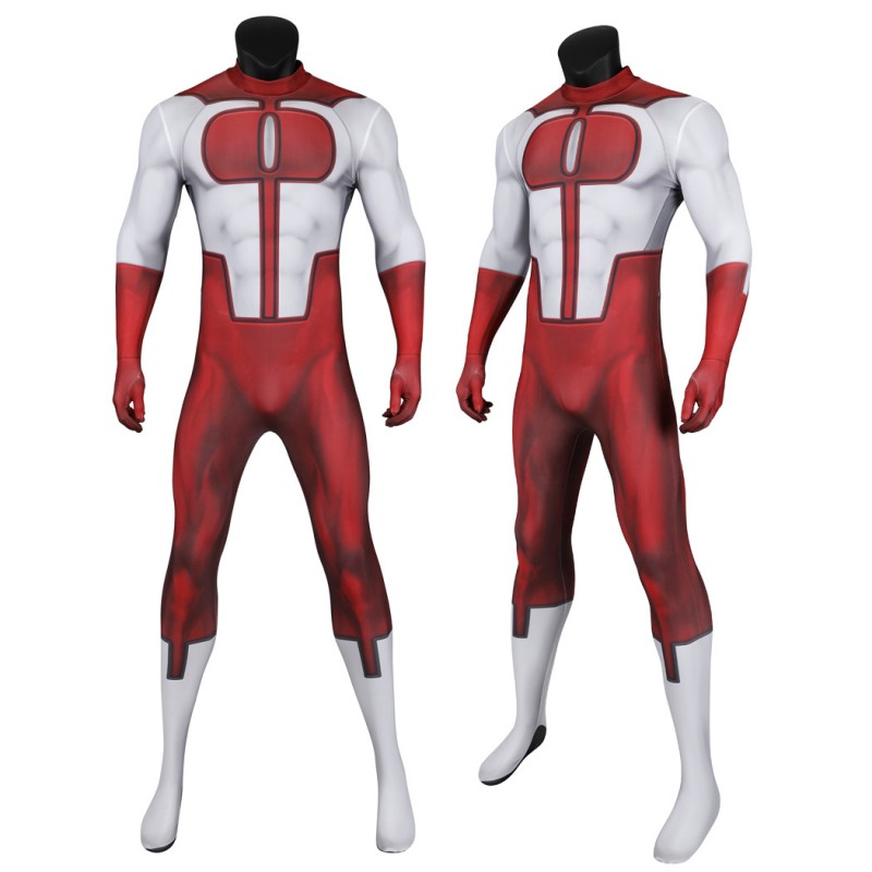 Nolan Grayson Jumpsuit Omni Man Cosplay Costumes Men Halloween Suit