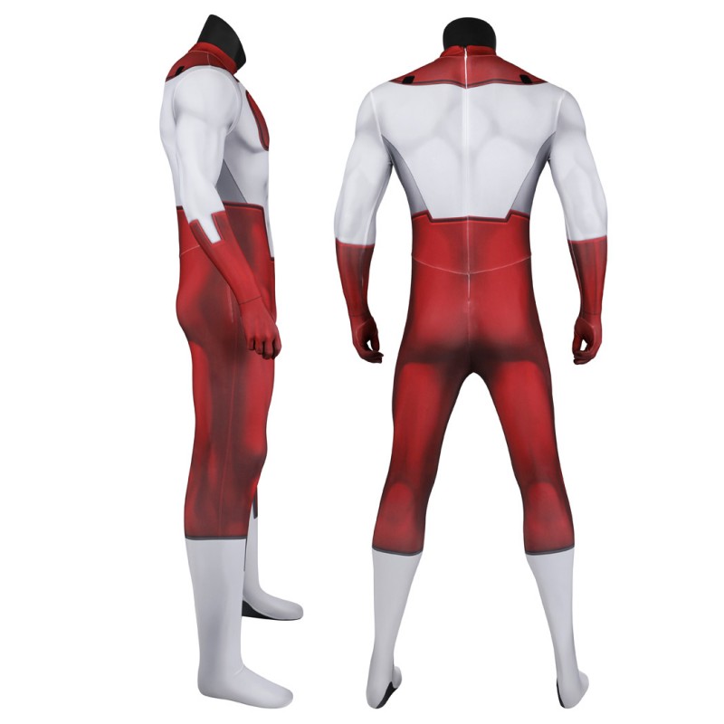 Nolan Grayson Jumpsuit Omni Man Cosplay Costumes Men Halloween Suit