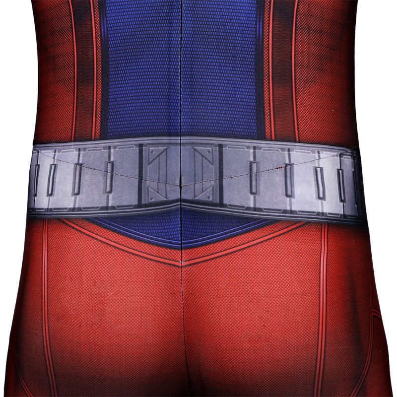 Scarlet Spider III Suit Spider-Man 2 Cosplay Costumes Halloween Men Jumpsuit