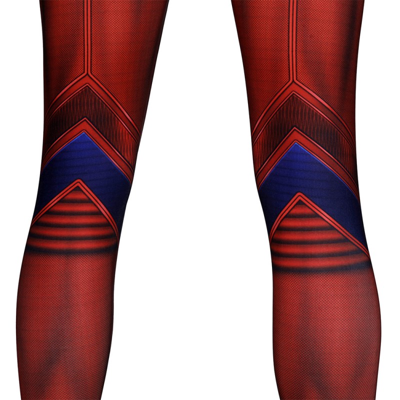 Scarlet Spider III Suit Spider-Man 2 Cosplay Costumes Halloween Men Jumpsuit