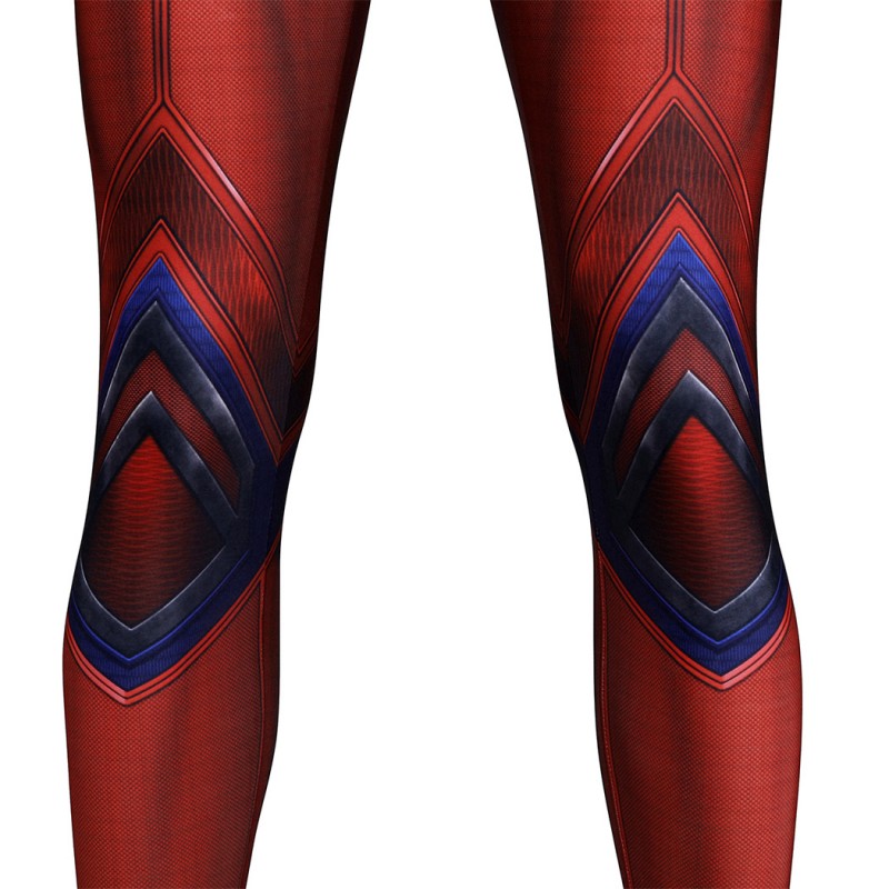 Scarlet Spider III Suit Spider-Man 2 Cosplay Costumes Halloween Men Jumpsuit