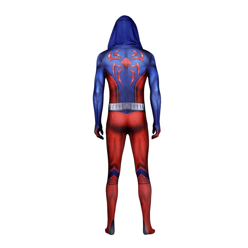 Scarlet Spider III Suit Spider-Man 2 Cosplay Costumes Halloween Men Jumpsuit