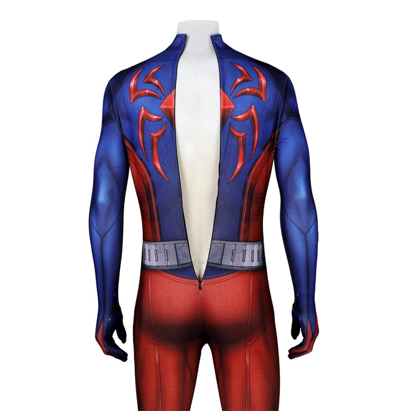 Scarlet Spider III Suit Spider-Man 2 Cosplay Costumes Halloween Men Jumpsuit
