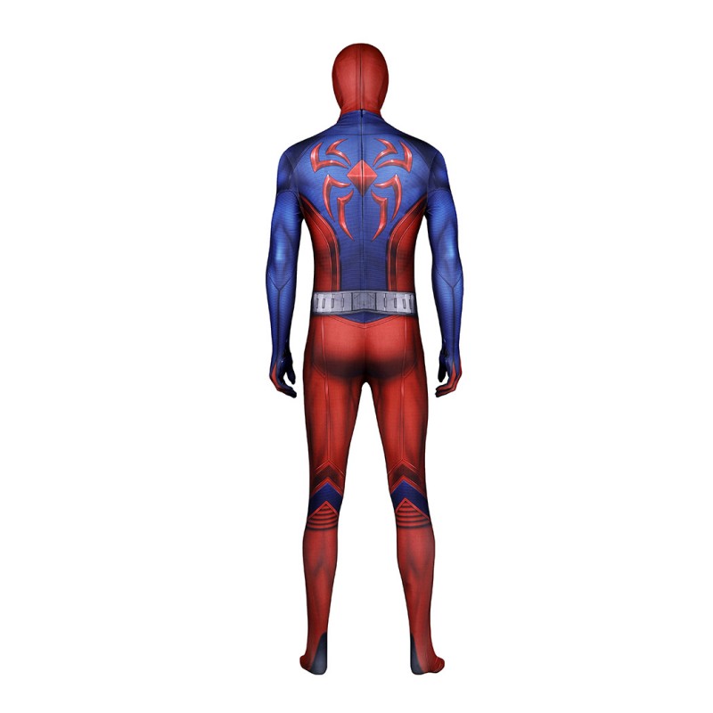 Scarlet Spider III Suit Spider-Man 2 Cosplay Costumes Halloween Men Jumpsuit